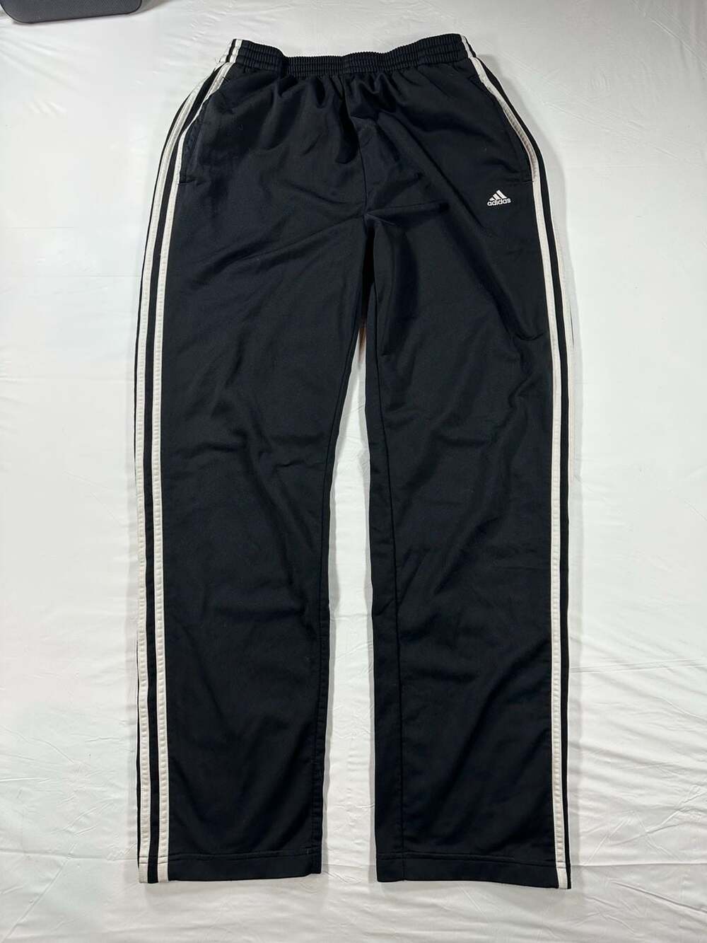 Vintage 2000s Adidas Breakaway Track Pants Mens Black Athletic Pants Baggy Y2K